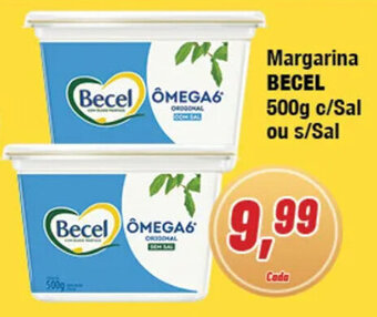 Margarina BECEL 500g c/Sal ou s/Sal