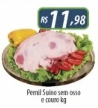 Pernil Suino sem osso e couro 1kg