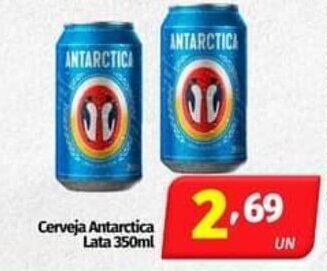 Bigmart Cerveja Antarctica Lata 350ml oferta