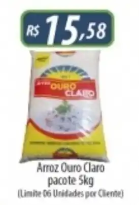 Supermercados Rondon Arroz Ouro Claro pacote 5kg oferta