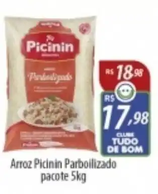 Arroz Picinin Parbolizado pacote 5kg