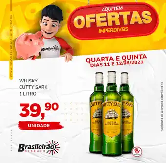Brasileirão Atacado Whisky Cutty Sark 1L oferta