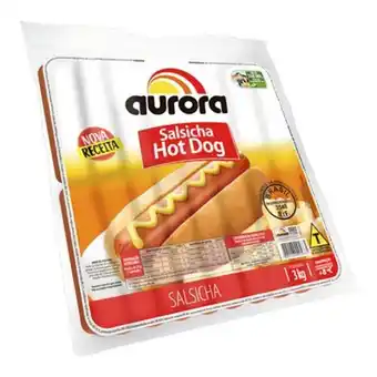 Supermercado Bergamini Salsicha hot dog aurora 3kg oferta