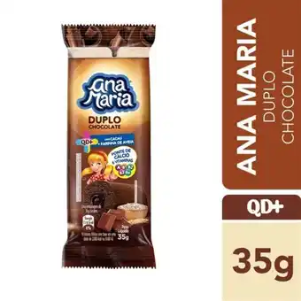 Nagumo Bolo ana maria pullman 40g duplo chocolate oferta