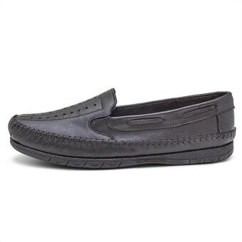 C&A Mocassim casual couro masculino dia a dia leve resistente oferta