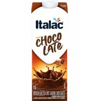 Barracão Supermercado Bebida lactea italac chocolate 1l oferta