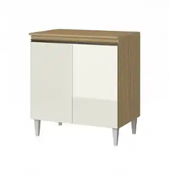 Lojas Guido Balcao kelly 2pts (2002403) 84x80x48 - atacama/off white oferta