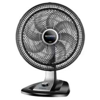 Novo Mundo Ventilador mondial turbo, 140w, 8 pás, 3 velocidades, 40 cm - vtx-40 oferta