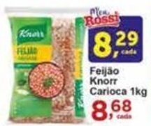 Rossi Supermercado Feijão Knorr Carioca 1kg oferta