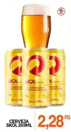 Mercadão Atacadista CERVEJA SKOL 269ML oferta