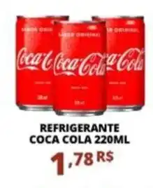 REFRIGERANTE COCA COLA 220ML