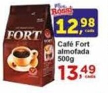 Rossi Supermercado Café Fort almofada 500g oferta