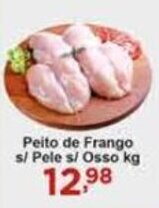 Rossi Supermercado Peito de Frango s/ Pele s/ Osso kg oferta