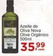 Rossi Supermercado Azeite de Oliva Nova Oliva Orgânico 500ml oferta
