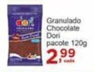 Rossi Supermercado Granulado Chocolate Dori pacote 120g oferta
