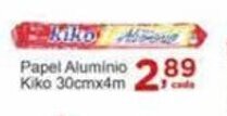 Rossi Supermercado Papel Aluminio Kiko 30cmx4m oferta