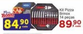 Kit Pizza Brinox 14 peças