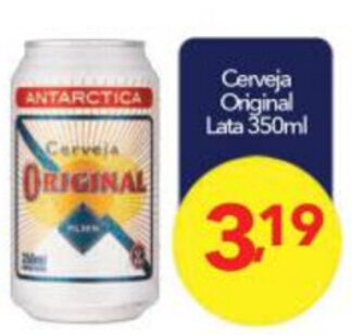 Lopes Supermercados Cerveja Original Lata 350ml oferta