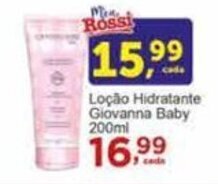 Rossi Supermercado Loção Hidratante Giovanna Baby 200ml oferta