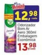 Rossi Supermercado Odorizador Bom Ar Aero 360ml Embalagem Económica oferta