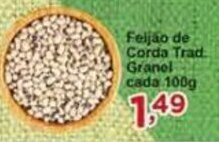 Rossi Supermercado Feijão de Corda Trad Granel cada 100g oferta