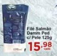 Rossi Supermercado Filé Salmão Damm Ped c/ Pele 125g oferta