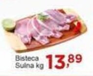 Rossi Supermercado Bisteca Suína kg oferta