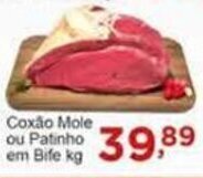 Rossi Supermercado Coxão Mole ou Patinho em Bife kg oferta