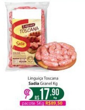 Linguiça Toscana Sadia Granel Kg