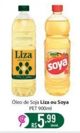 Comercial Esperança Óleo de Soja Liza ou Soya PET 900ml oferta