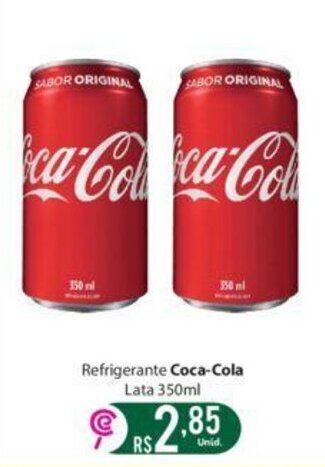 Comercial Esperança Refrigerante Coca-Cola Lata 350ml oferta