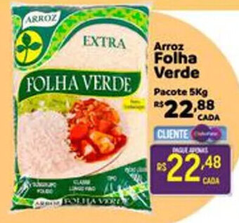 Muffato Arroz Folha Verde Pacote 5Kg oferta