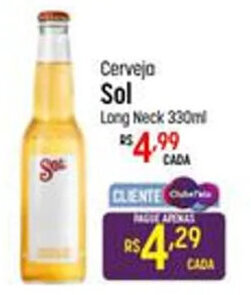 Muffato Cerveja Sol Long Neck 330ml oferta
