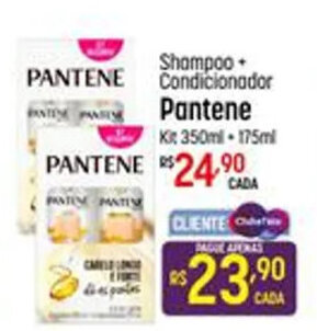 Muffato Shampoo+ Condicionador Pantene Kit 350ml-175ml oferta