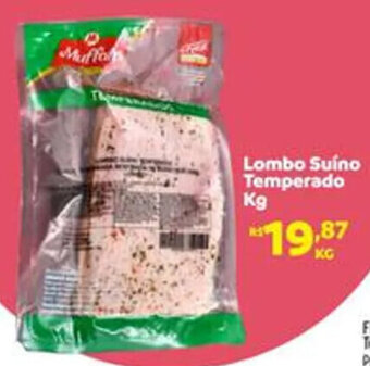 Muffato Lombo Suíno Temperado Kg oferta