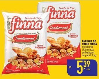 Mercantil Rodrigues Farinha de trigo finna 1kg oferta