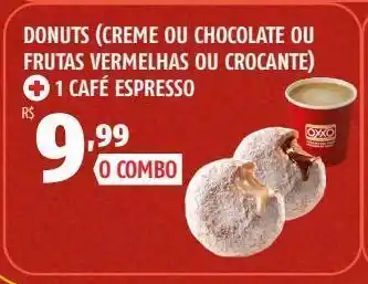 OXXO Donuts + café expresso oferta