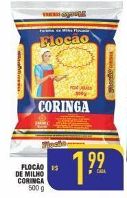 Mercantil Rodrigues Flocão de milho coringa 500g oferta