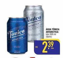 Mercantil Rodrigues Água tônica antarctica 350ml oferta