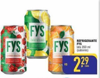 Refrigerante fys 350ml