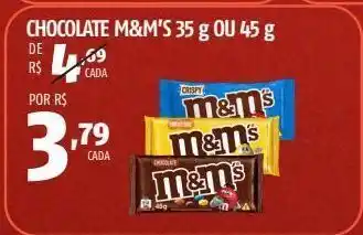 OXXO Chocolates m&m's 35g ou 45g oferta