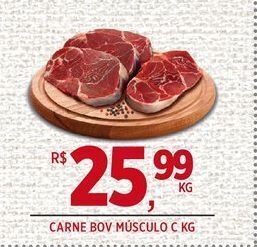 DB Supermercados Carne bov músculo c kg oferta