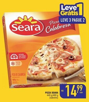 Mercantil Rodrigues Pizza seara 440g/460g oferta