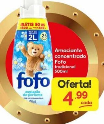 Supermercados Princesa Amaciante concentrado fofo 500ml oferta