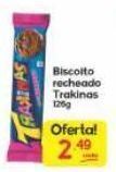 Supermercados Princesa Biscoito recheado trakinas 126g oferta