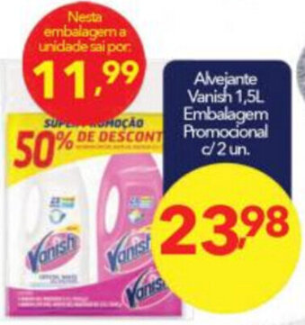 Alvejante Vanish 1.5L