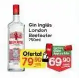 Supermercados Princesa Gin inglês beefeater 750ml oferta