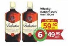 Supermercados Princesa Whisky ballantine´s 750ml oferta