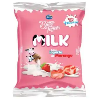 Bala arcor butter toffees iogurte morango 48g