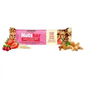 Cereal em barra nutsbar morango e chocolate branco 25gr